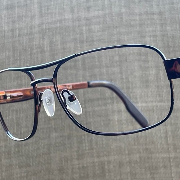 Kirkland Signature Men Eyeglasses Frame FREDERICK Dark Brown Glasses Made Italy - Picture 6 of 12